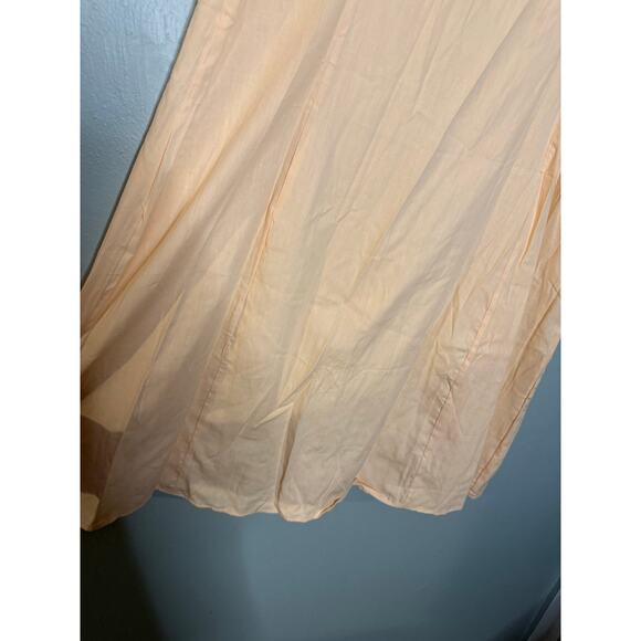 Vintage retro 60s/70s unbranded nightgown in peach - Picture 4 of 5